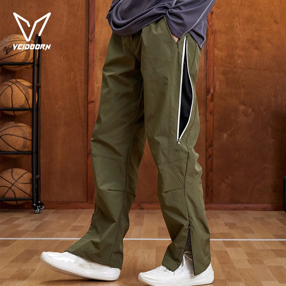 

Veidoorn мужские брюки-карго свободного покроя на молнии, трансформируемые шорты, тактические брюки с несколькими карманами для уличной уличной одежды