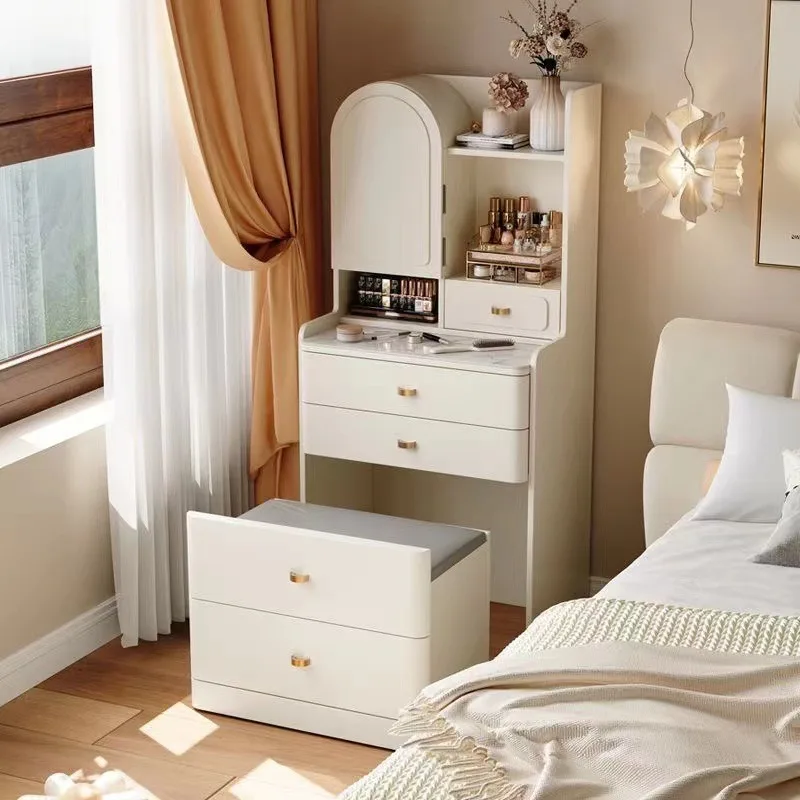 Dresser, bedside table, integrated modern and simple small apartment makeup desk