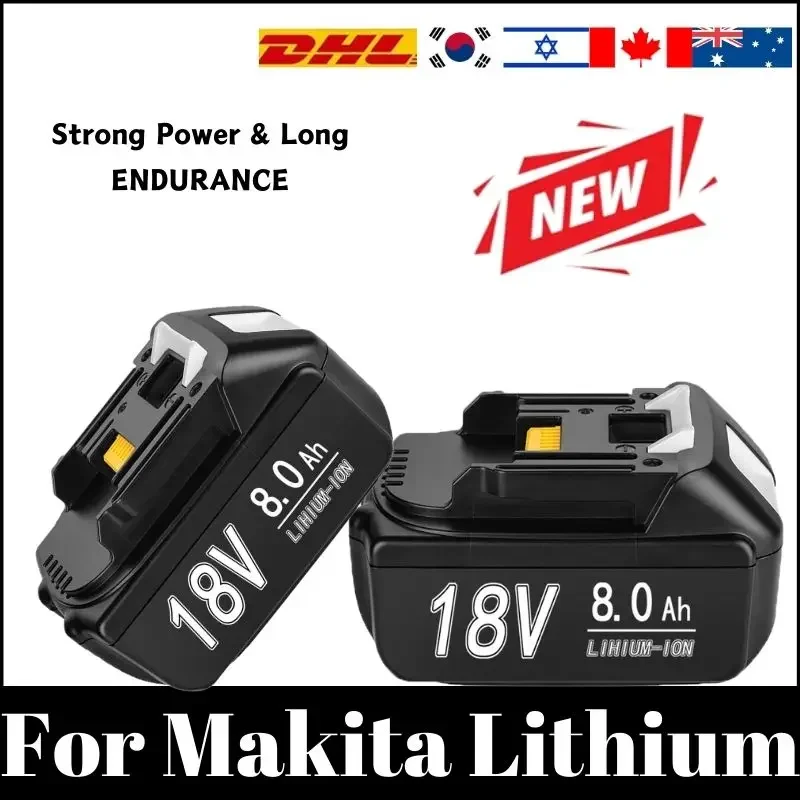 

Для аккумулятора Makita 18 В, литий-ионная аккумуляторная батарея 18650, подходит для электроинструмента Makita BL1860 BL1830 LXT400
