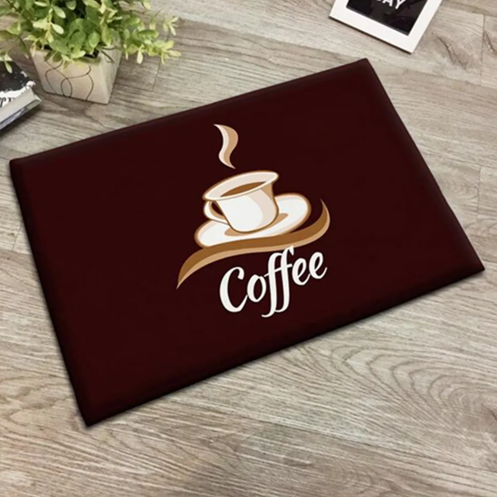 

3D Coffee Cup Doormat Area Rugs Floor Carpet Non-slip Floor Door Mats for coffee house Living Room Kitchen Floor Stairs Area mat