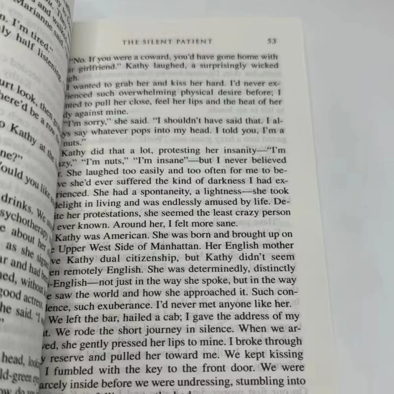 المريض الصامت بقلم Alex Michaelides Paperback رواية إنجليزية الأكثر مبيعًا كتاب Libros