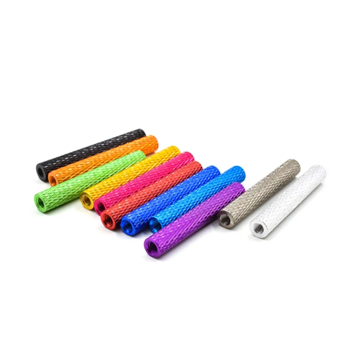 Drone Aircraft Model Accessories Circular Mesh Aluminum Alloy Internal Tooth Support Column Standoffs M2M3