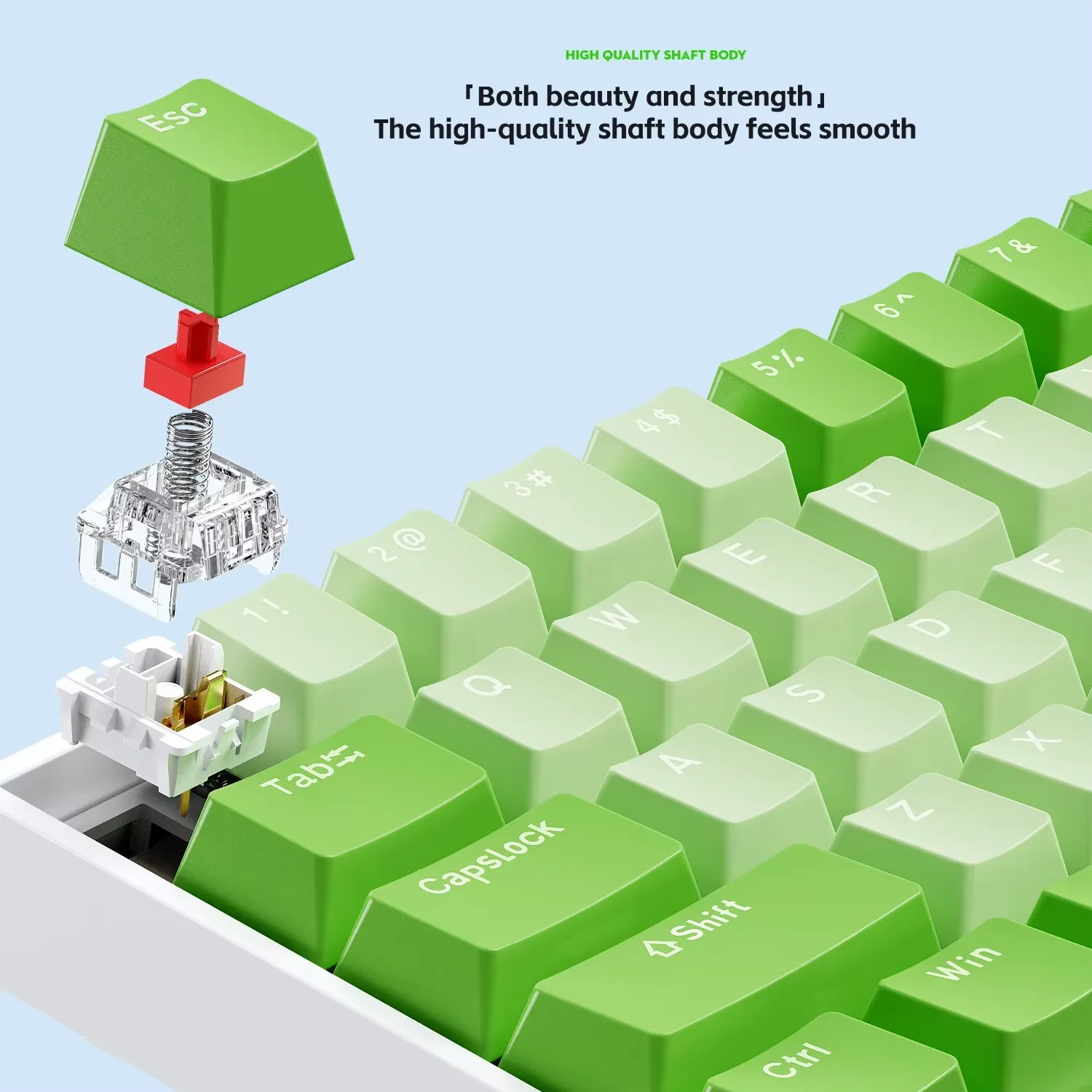 Беспроводная клавиатура K68, трехрежимная 2,4G/проводная/Bluetooth-клавиатура с радужной подсветкой, RGB, PBT, шариковые колпачки, дизайнерская игровая клавиатура