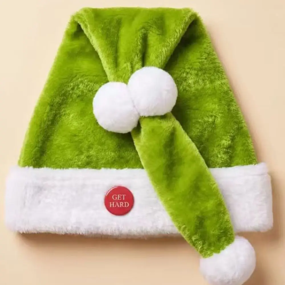 Motorized Motion Electric Christmas Hat Adjustable Fit Bobbing Motion Swing Musical Hat Creative Cute