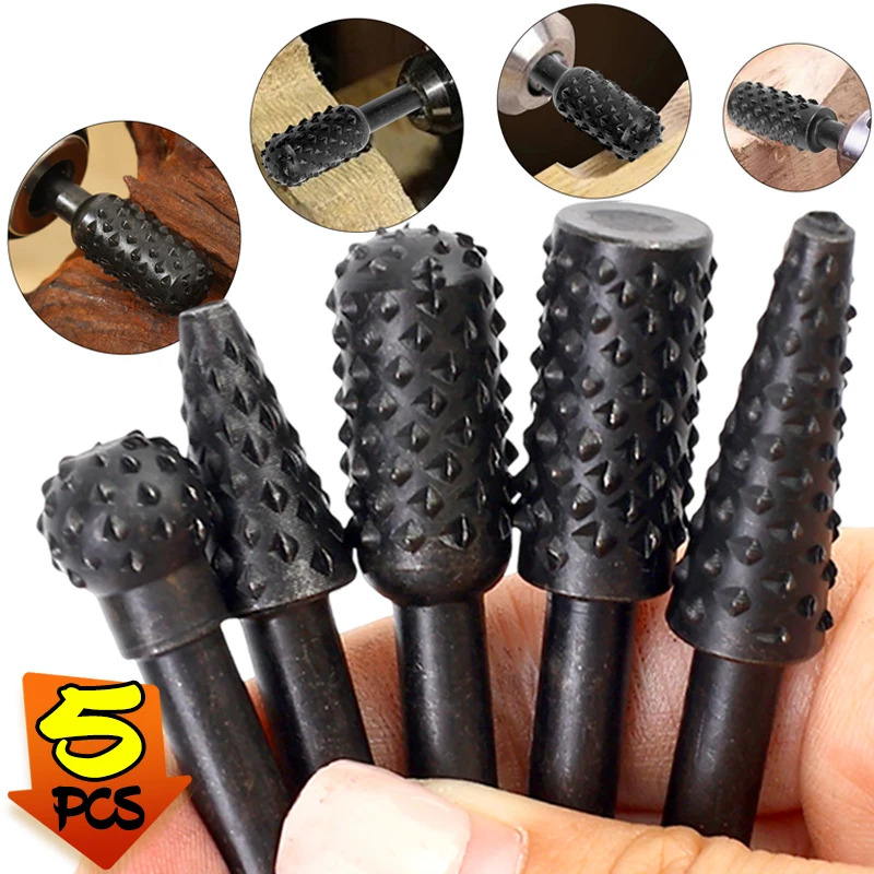 

5 шт./компл. набор сверл, режущие инструменты для деревообработки, нож, инструмент для резьбы по дереву, столярные режущие инструменты по дереву, набор рабочих сверл