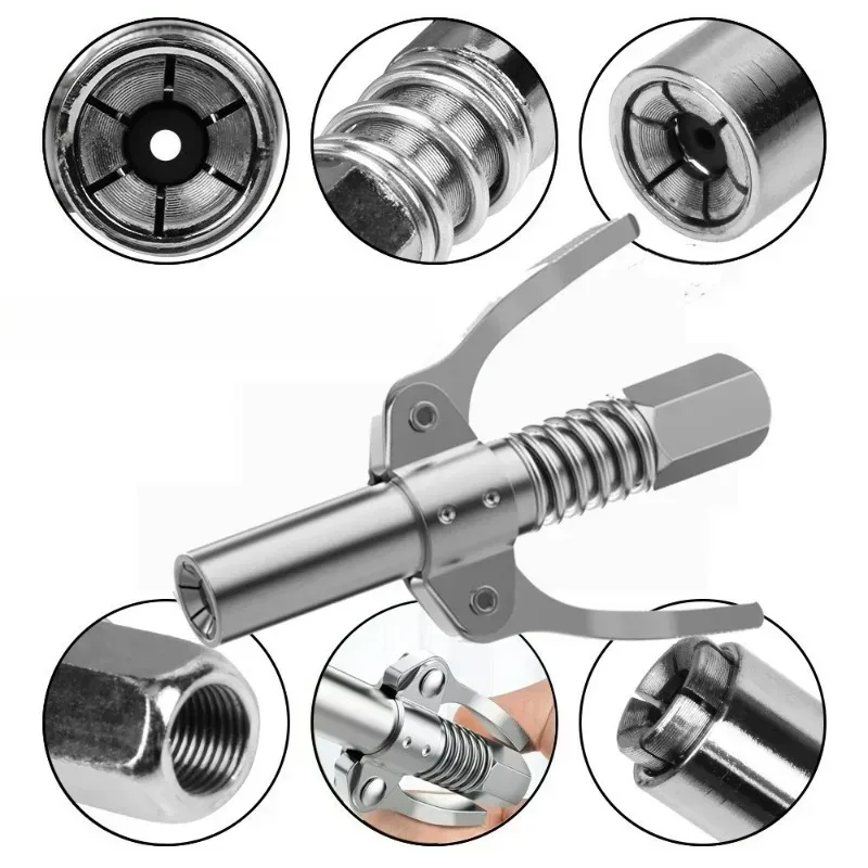 

Автомобильный смазочный пистолет, муфта масляного насоса, быстроразъемный наконечник смазки для инструментов, шприц, наконечник смазки, ремонт сопла смазки