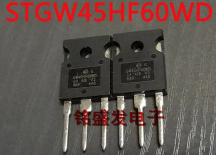 5pcs/lot STGW45HF60WD GW45HF60WD 45HF60W 45A 600V In Stock