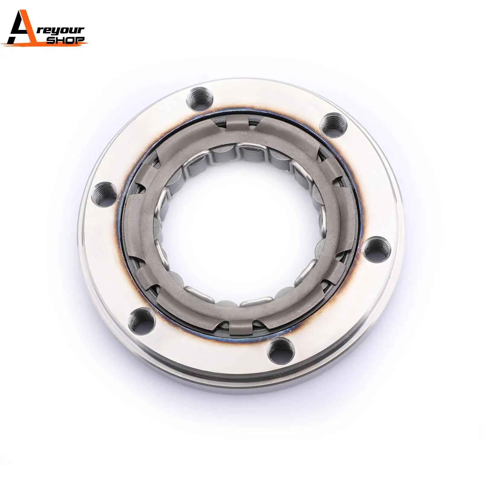 Areyourshop Starter Clutch One-Way Bearing Gear Kit For Suzuki DRZ400E for Kawasaki KSF400 KFX Motorcycle Accessories