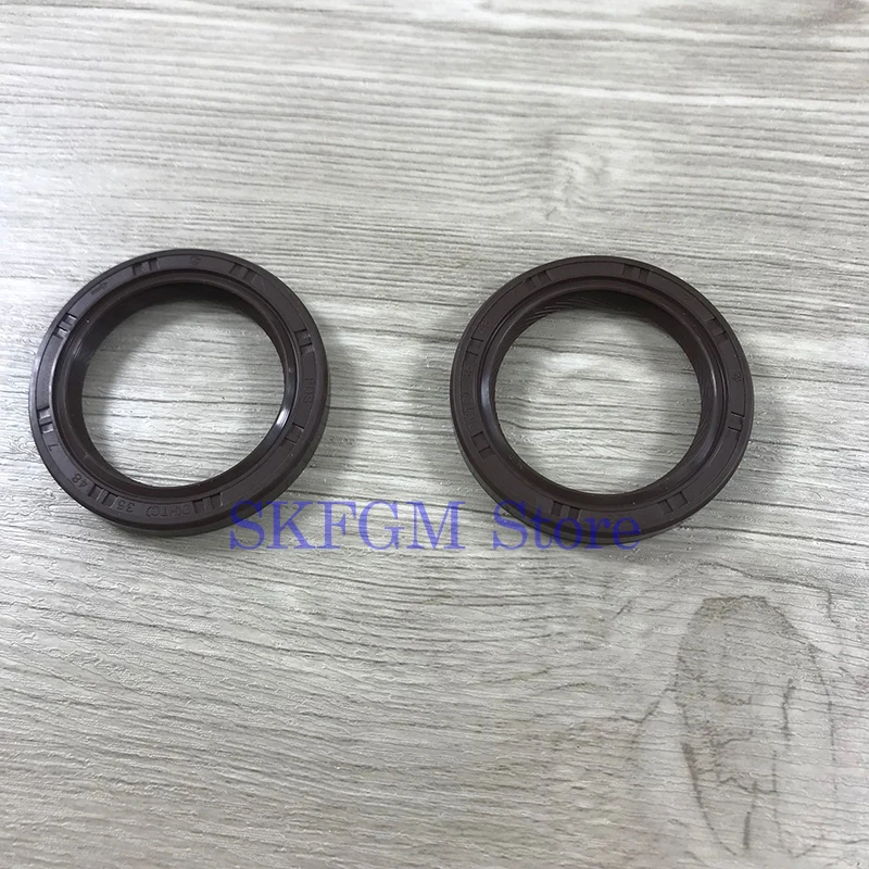 2PCS Engine Camshaft Oil Seal For Chevrolet Aveo Cruze 1.6 Captiva Lacetti 2008-2009 Opel Astra Zafira 55563374