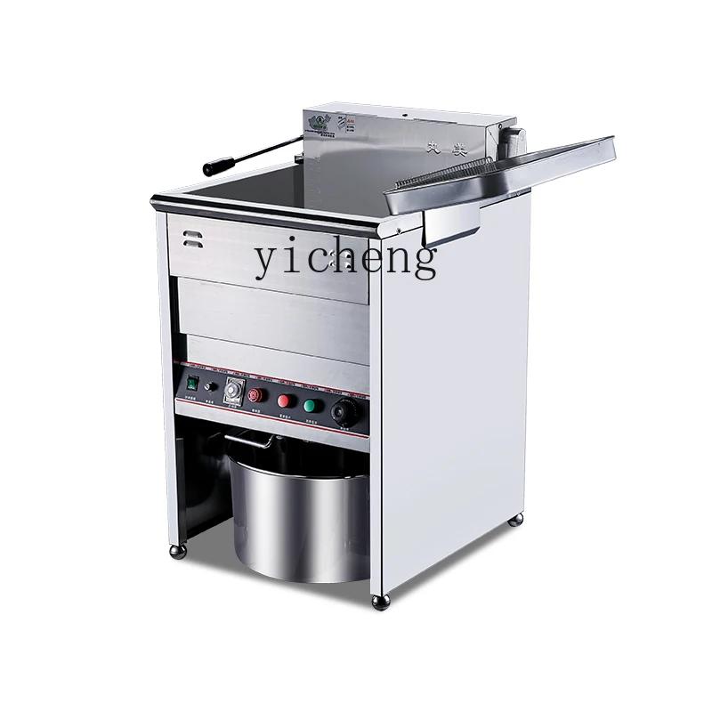 

Xl Vertical Natural Gas Fried Machine Gas Frying Pan Automatic Constant Temperature Desktop Commercial Fryer