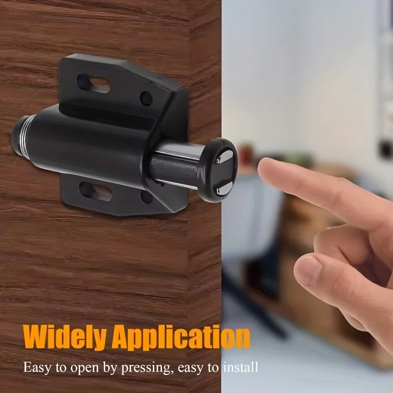Strong Magnetic Pressure Push To Open Touch Latch Cabinet Door Rebound Single Touch Magnet For Home Hardware Accessories