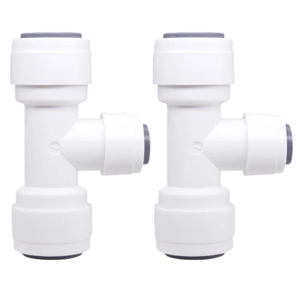 3/8 Inch Water Inlet Pipe Fittings Set ABS 10 Pack Designed for Reverse Osmosis Systems and Household Water Appliances