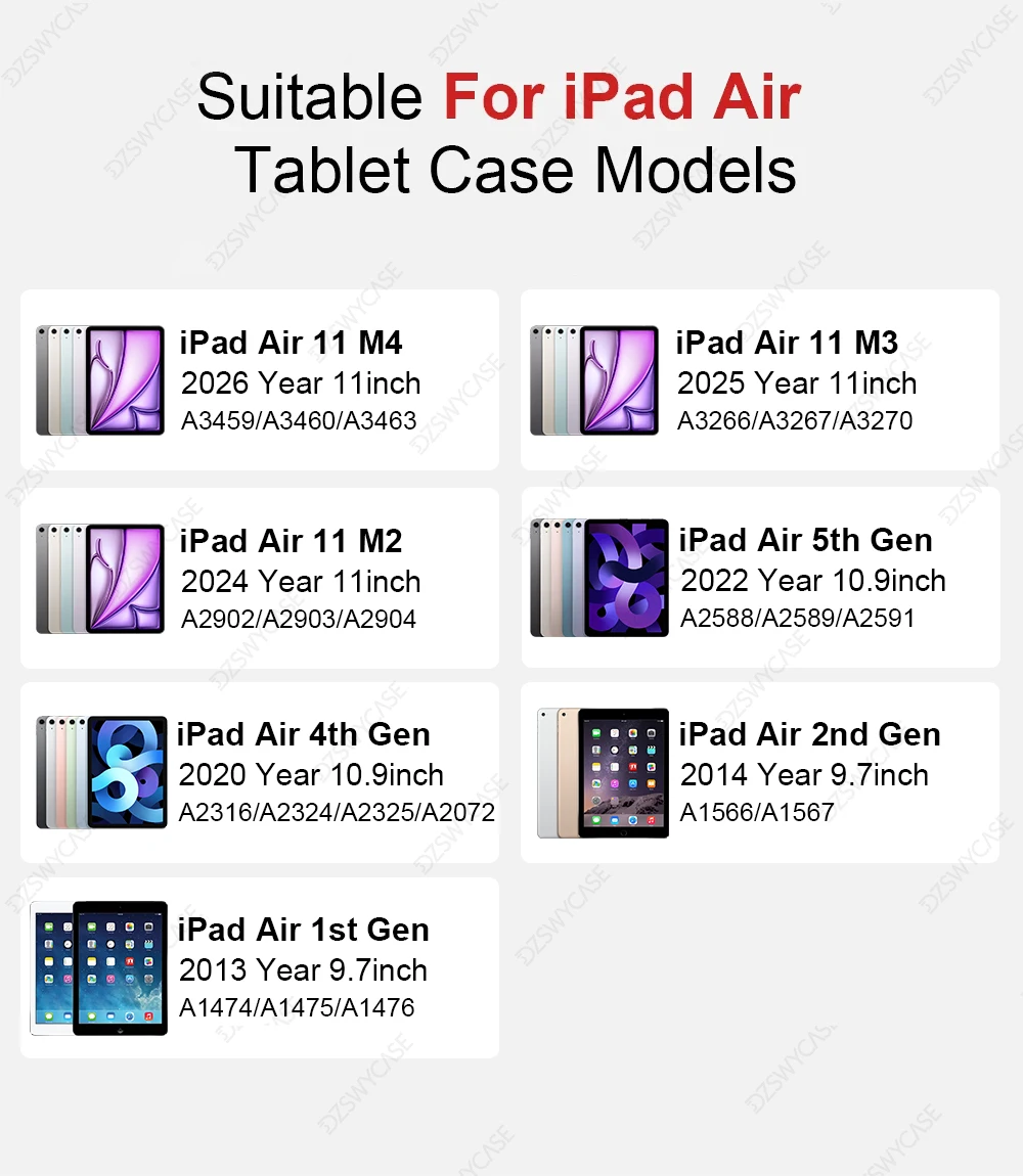 Silikonhülle für iPad 10. Generation 10.9 A16 11, Air 10.9 11 M2 M3 M4, 10.2 7./8./9. Generation 9.7 5./6. Generation, Pro 11 M4 M5 Schutzhülle – Detail 4