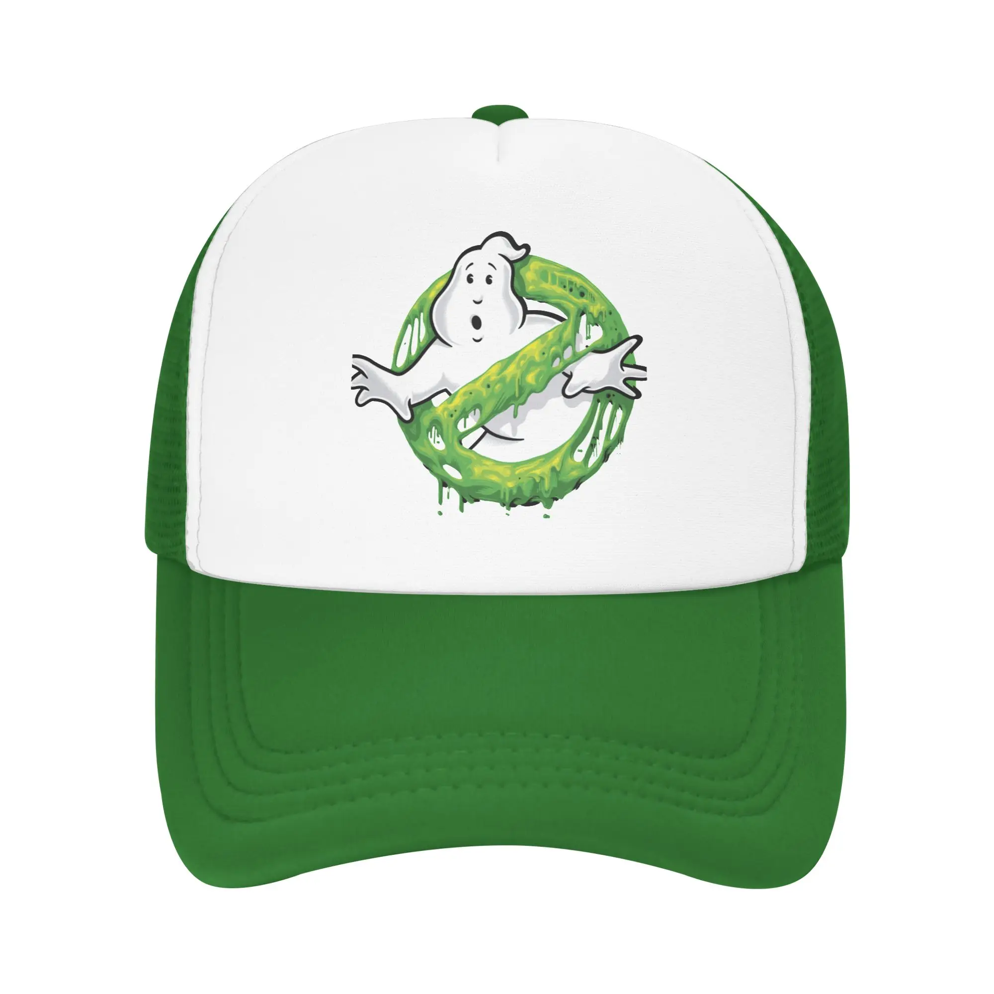 Adult Ghost Hunters Busters Slime Ghostbuster Trucker Hats Mesh Baseball Caps Snapback Caps Sun Hat Adjustable Racing Cap Winter