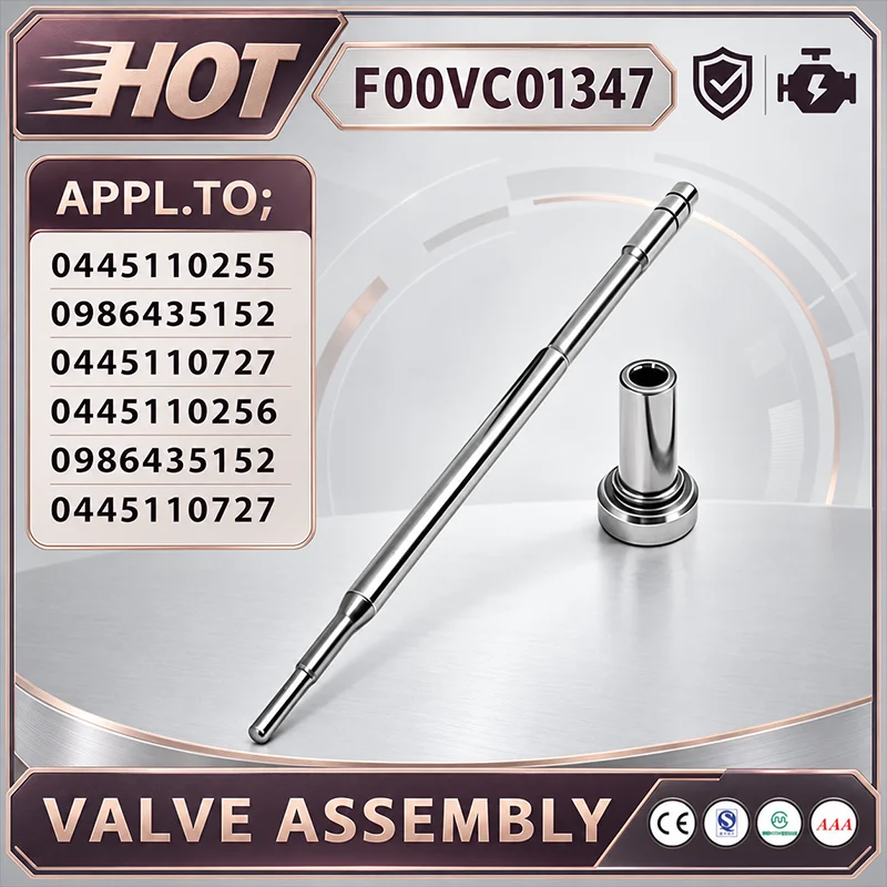 Valve Assembly F00VC01347 Common Rail Injector Control Valve Assembly Applicable For Injector Fuel InjectionSystem YI1133