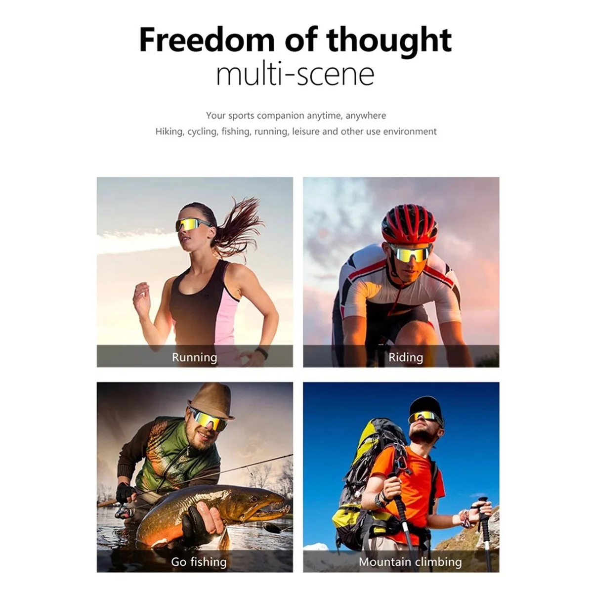 Отлично! Умные солнцезащитные очки Bluetooth с аудиовызовом и возможностью музыки, спортивные наушники-вкладыши для вождения