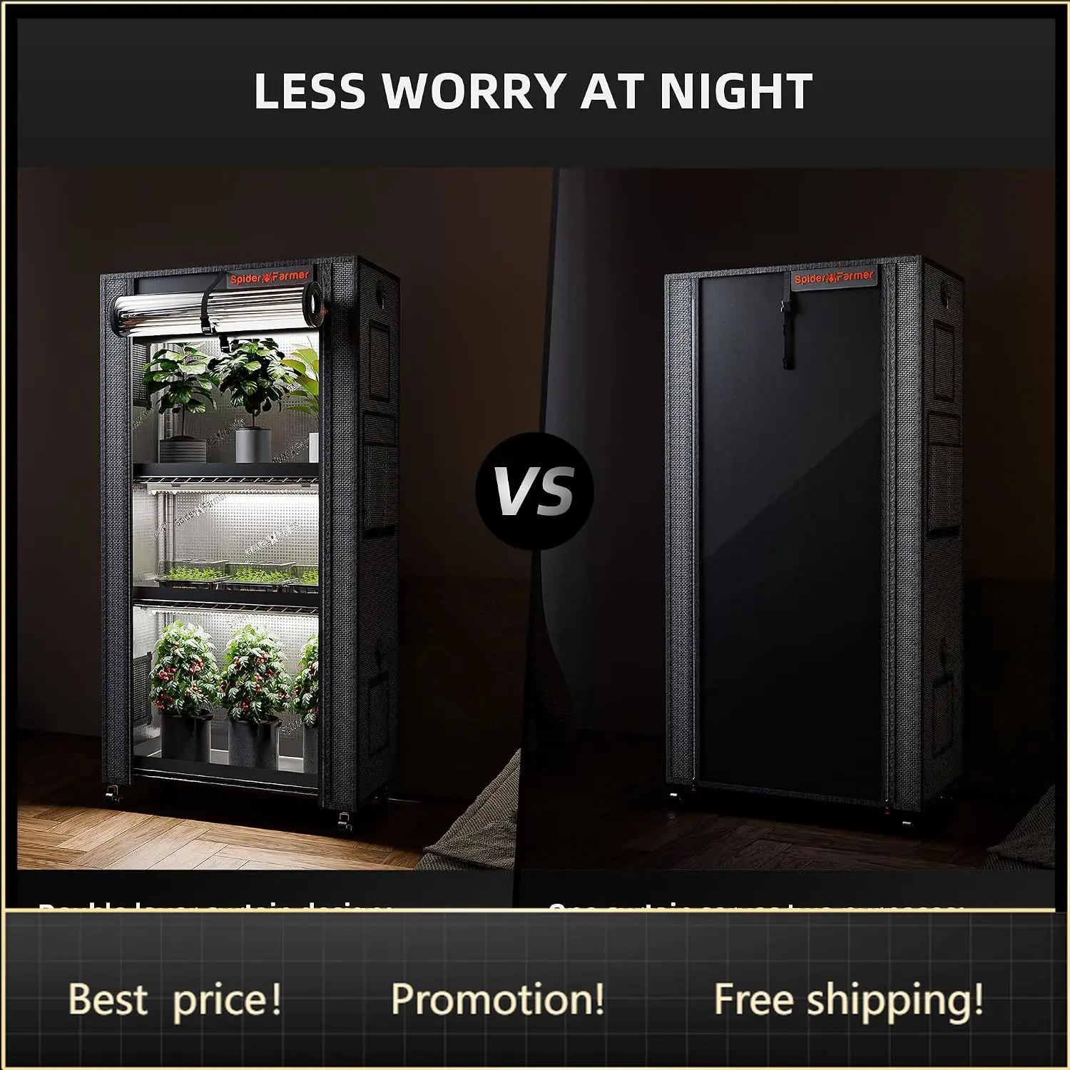 Bestseller4 Tier Plant Stand with Grow Lights Indoor Greenhouse Shelf | 120W Full Spectrum LED Grow Lights, Grow Tent Cover with