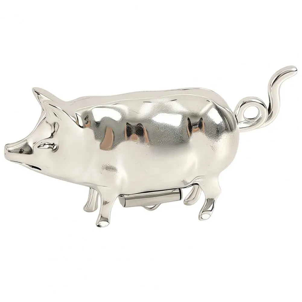 Metal Shell Tape Vintage Metal Pig Tape Measure Shape Retractable Measuring Tape Portable Mini Sewing Tool Gift for Sewers