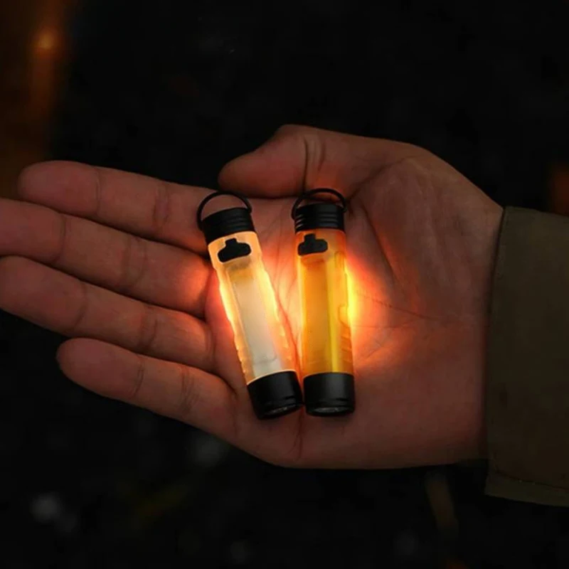 1 قطعة مشبك قبعة ضوء مشاعل للرياضة الليلية في الهواء الطلق ، مصباح قبعات الجيب الأيدي ، مشبك قابل لإعادة الشحن على الضوء