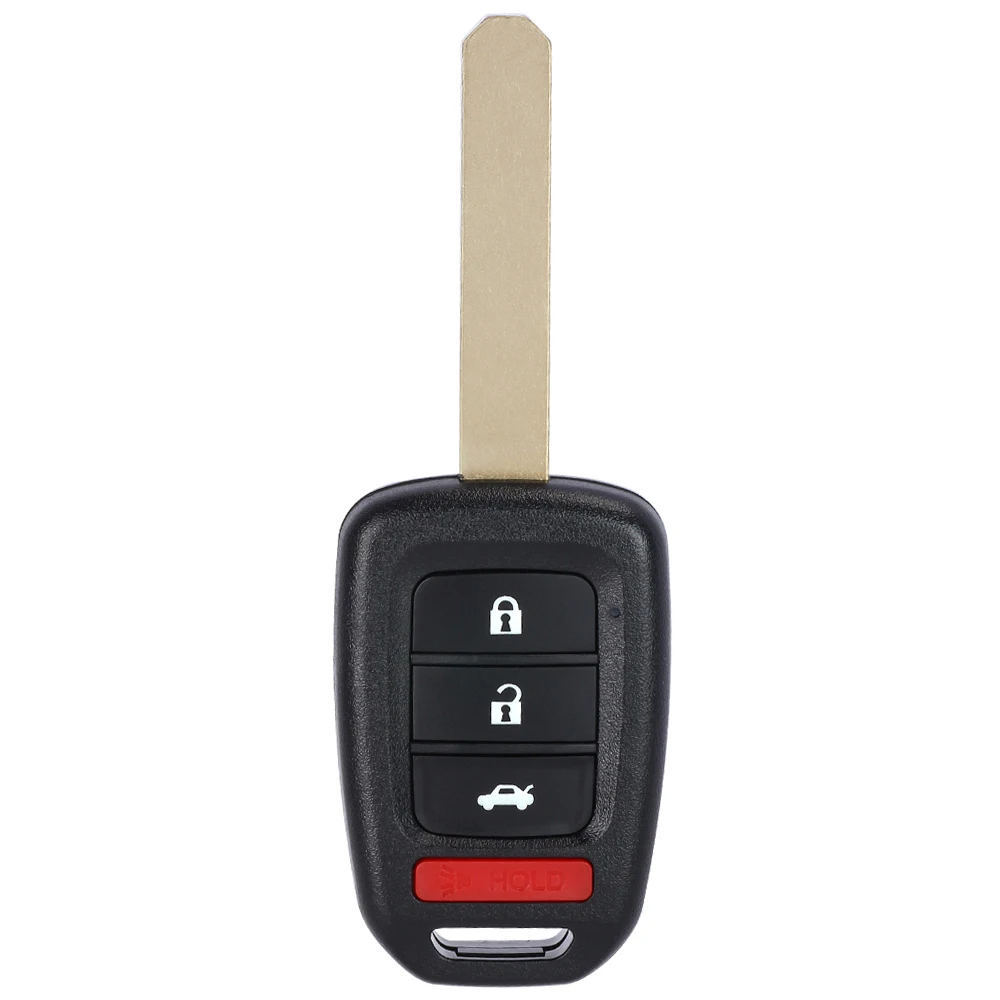 KEYECU 10 Chiave A Distanza Borsette Caso per Honda Accord Civic CR-V HR-V 2016 2017 2018 2019 2020 per MLBHLIK6-1T MLBHLIK6-1TA