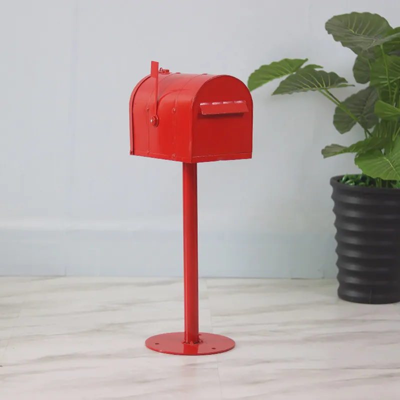 

Parcel Box Outdoor Postala Cutie Big Christmas Mailbox Santa Claus Letters Holder Modern Exterior Mailbox Outside Inbox Messages