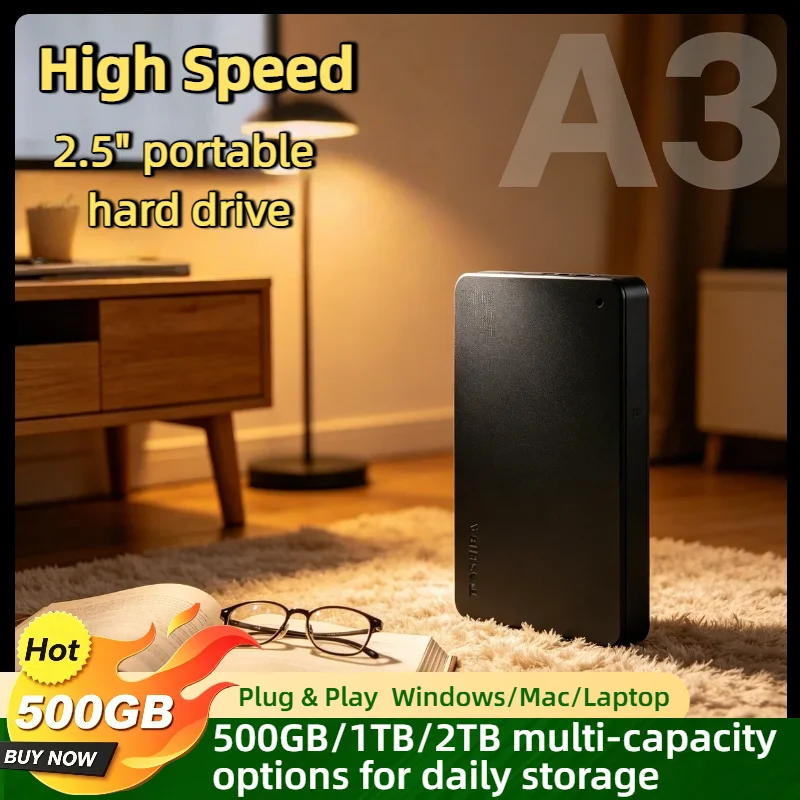 500gb-1tb-2tb-東芝oem-a3拡張usb-30外付けhdd-25インチポータブルハードディスクドライブボックスストレージコンパクトプロ