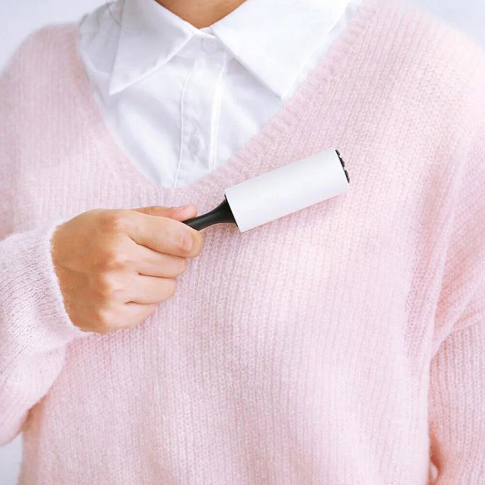 Sticky Roll Paper Sticky Washable Tools Brush Carpets Cleaning Clothes Dust Removal Lint Fluff Remover Pet Hair