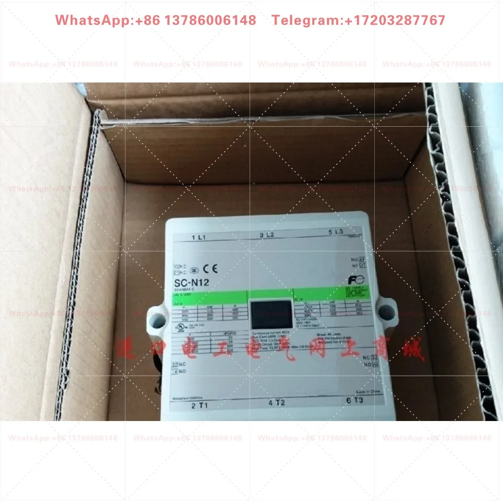 New original SC-N12 electromagnetic AC contactor 400A 220V 110V in stock