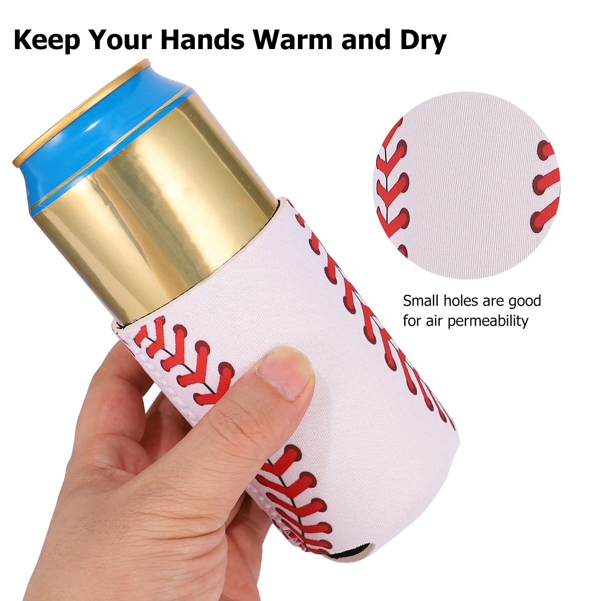 

4 Pcs Cup Set Neoprene Can Sleeve Water Bottle Cover Drinks Cooler Sleeves