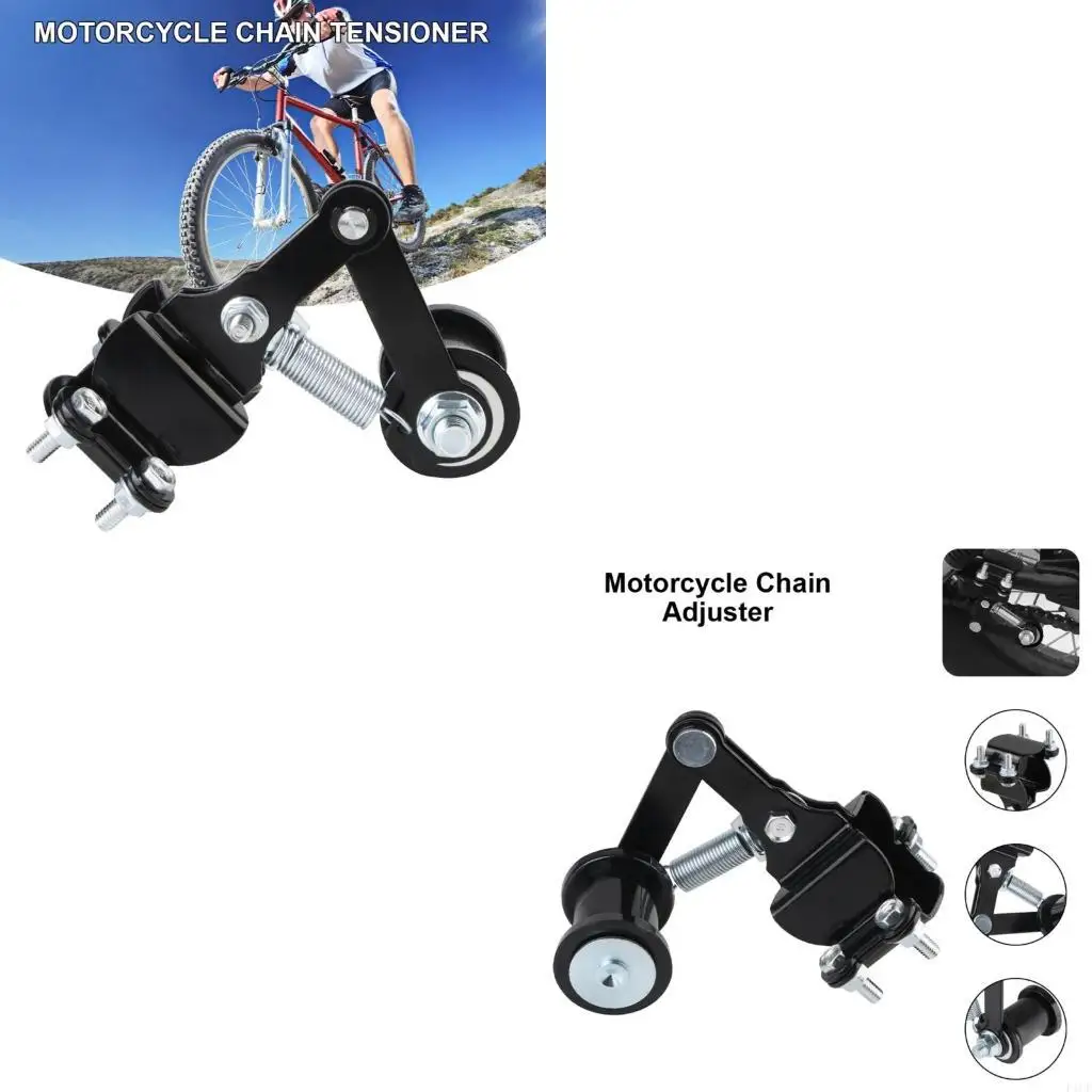 F1CF High Performances Chain Tensioner for Dirt Bikes ATVs and Bikes Precise Adjustment System Enhanced Motorcycle Stability