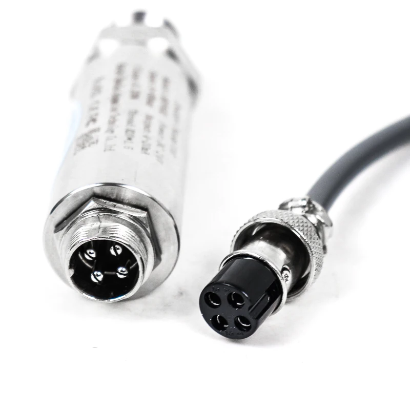 

Flat Film Pressure Sensor Aviation Plug Compact Pressure Transmitter Measure Water, Oil and Air