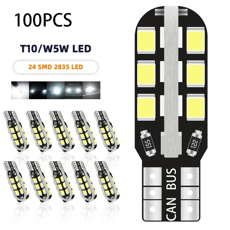 

Светодиодные лампы Canbus 168 W5W T10, 194 светодиодов, 5w5, 12 В