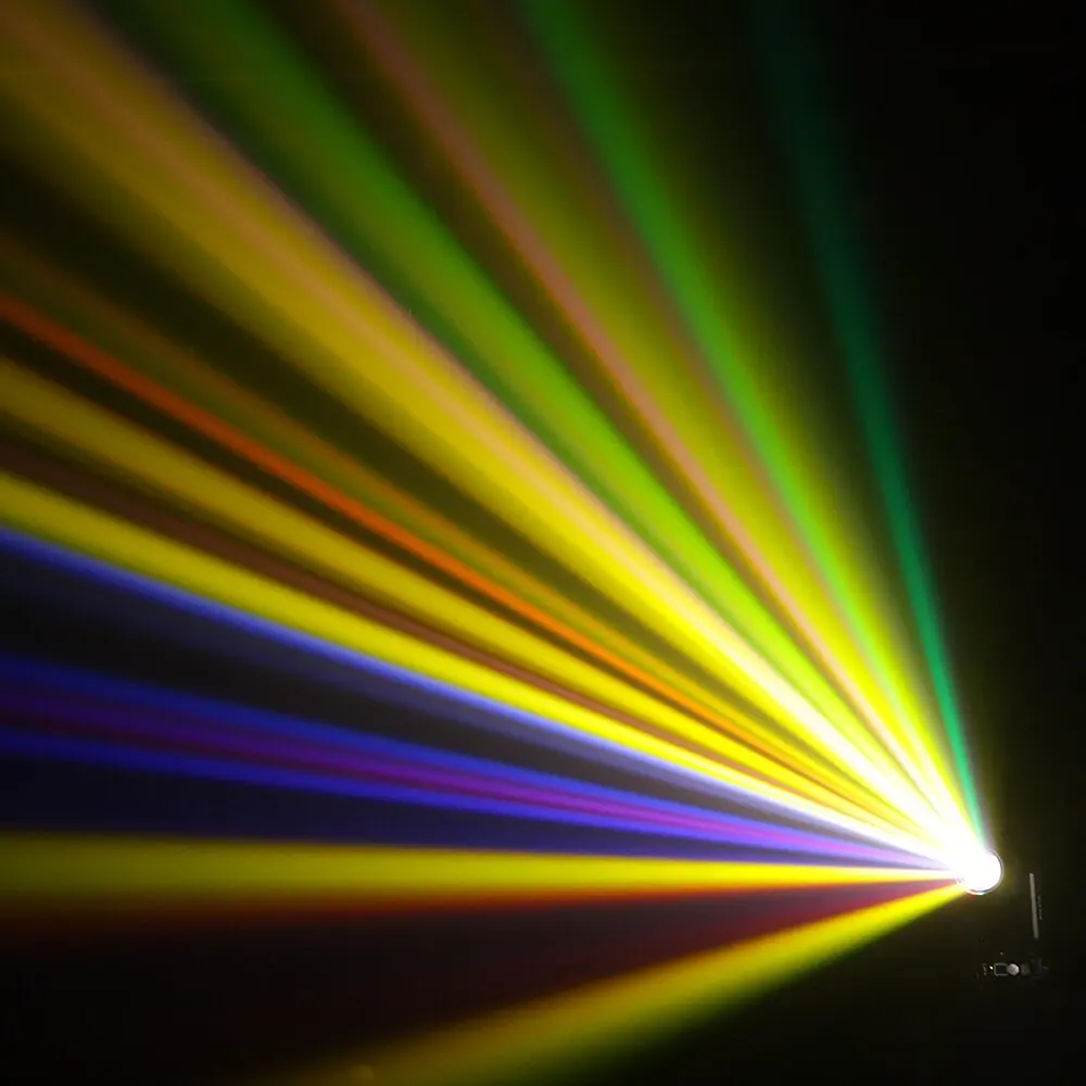 LED 295W Beam Head Mobile 14R Spot Cleaning Gobo Biprism High Power DMX Light DJ Stage Bar Disco Concert Party