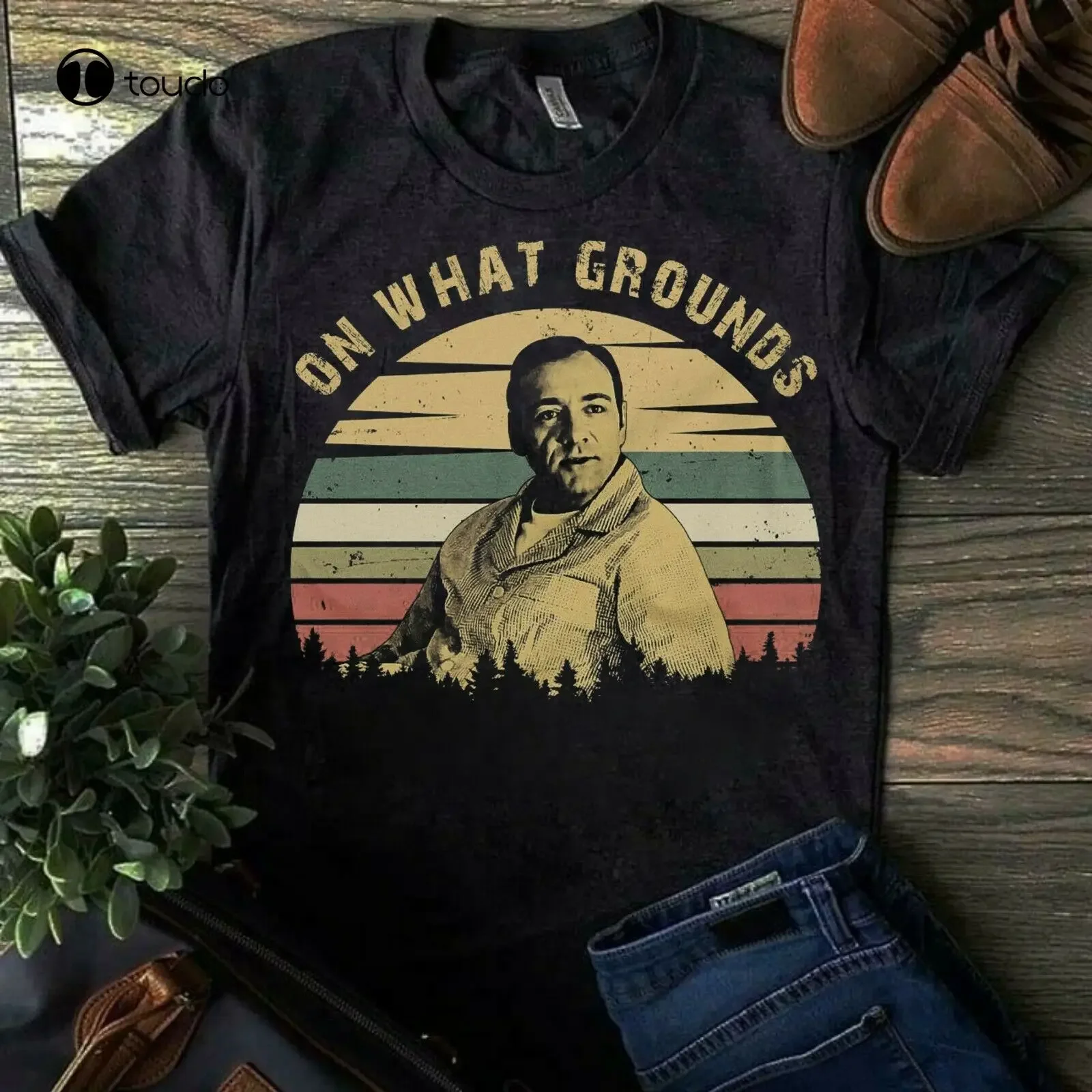 On What Grounds Vintage T-Shirt Tee