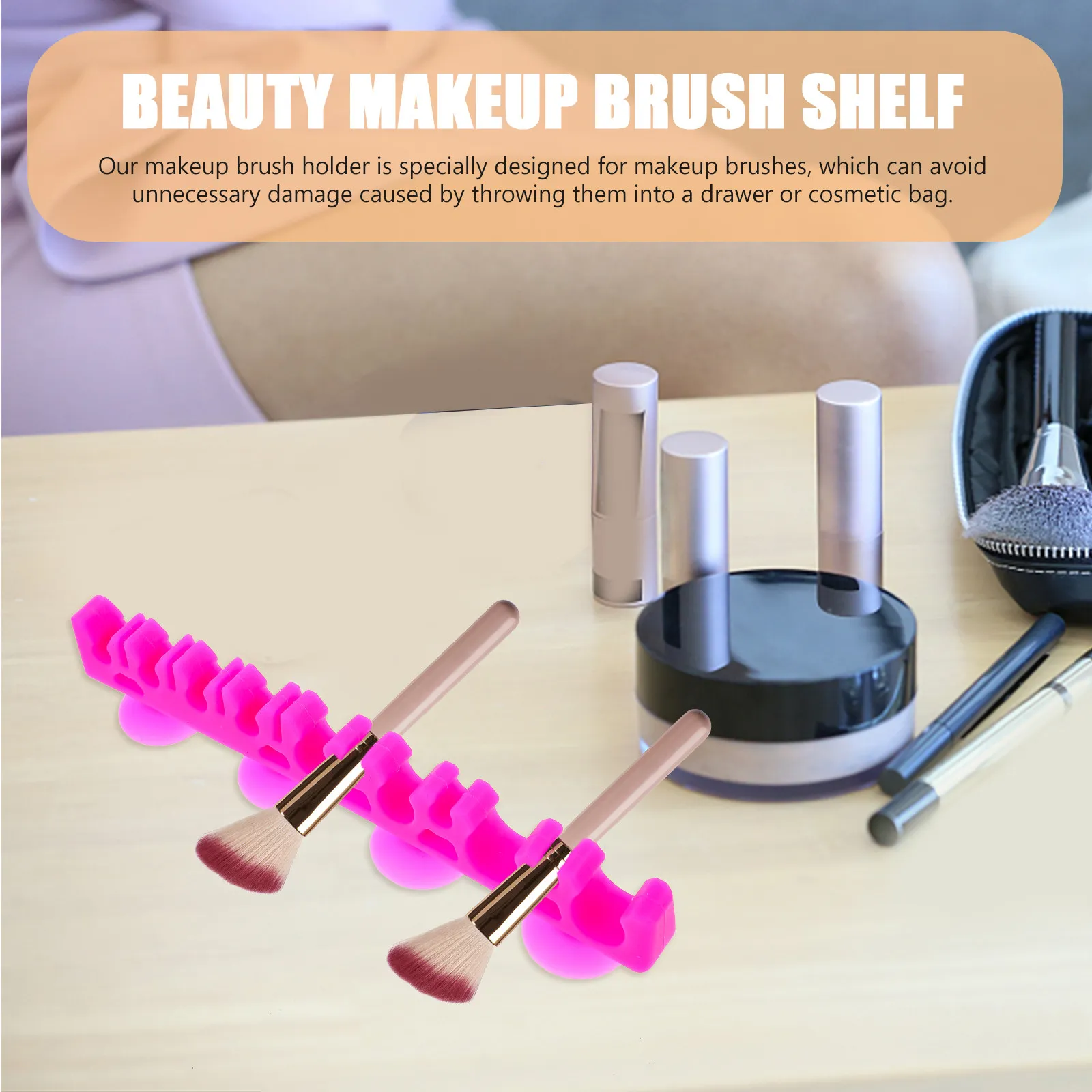 Makeup Brushes Dryer Stand for Drying Rack Storage Organizer Holder Tools