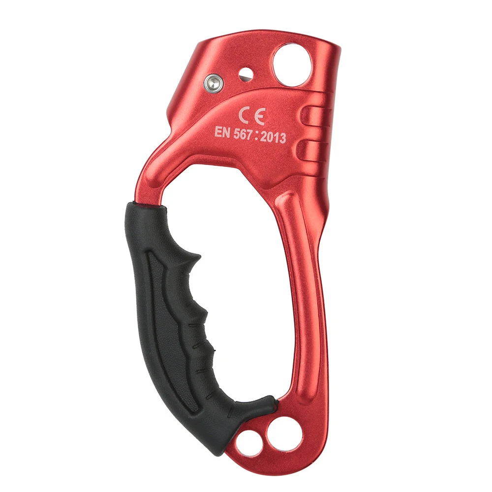 

2024 Cheap Price Outdoor 4KN Right Hand Held 7075 Aluminum Rope Climbing Ascender Camping Climbing Equipment