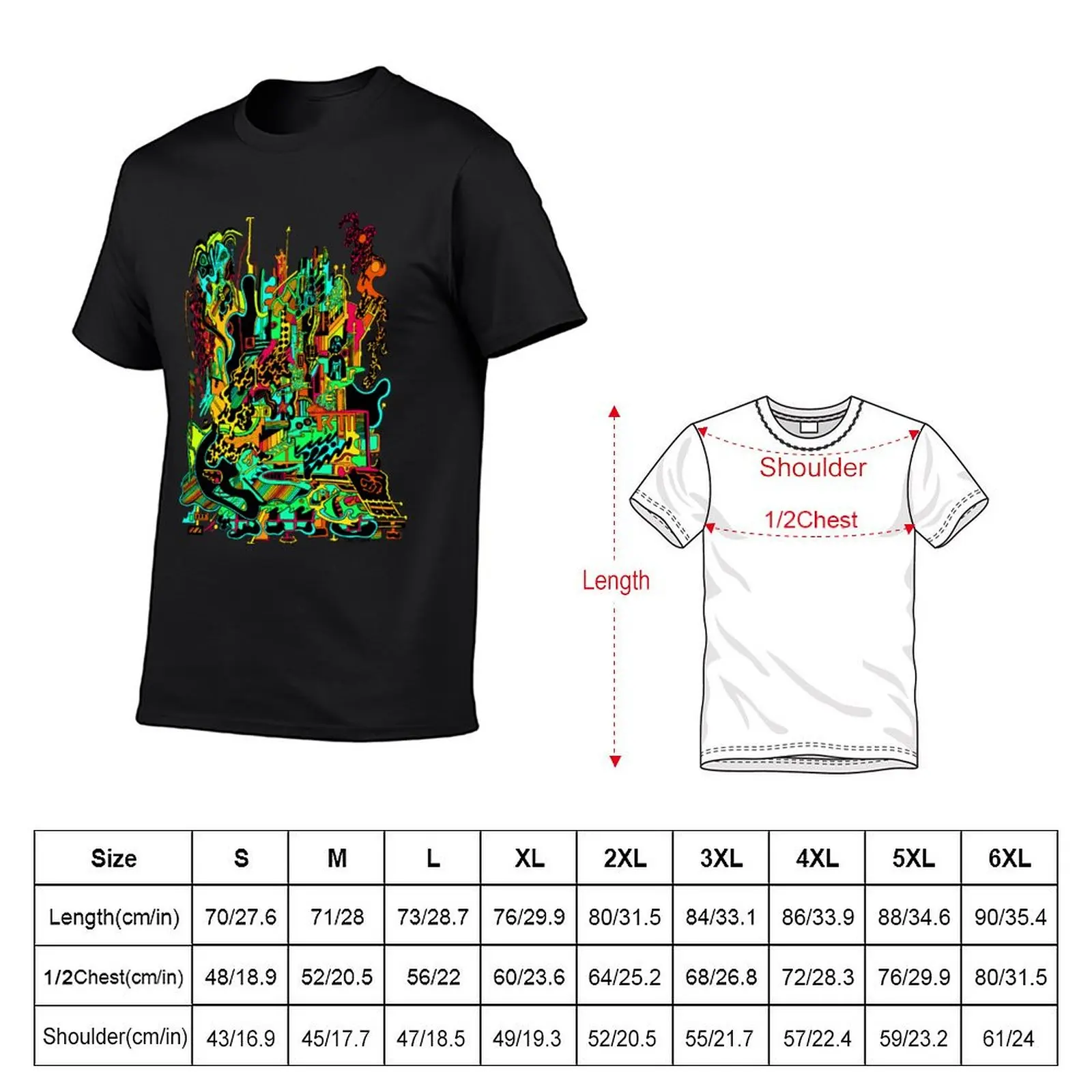 Ghost in the Factory T-Shirt tops aesthetic clothes quick-drying clothes for men