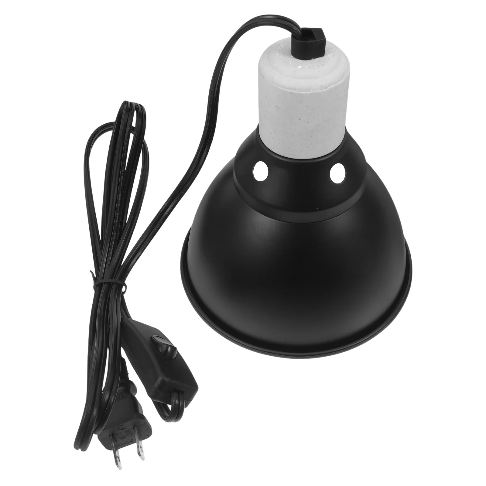 الزواحف غطاء مصباح تدفئة قبة للفرش الحرارة لمبة السلاحف السحلية ثعبان الملتحي التنين تررم حوض السمك الموئل #5