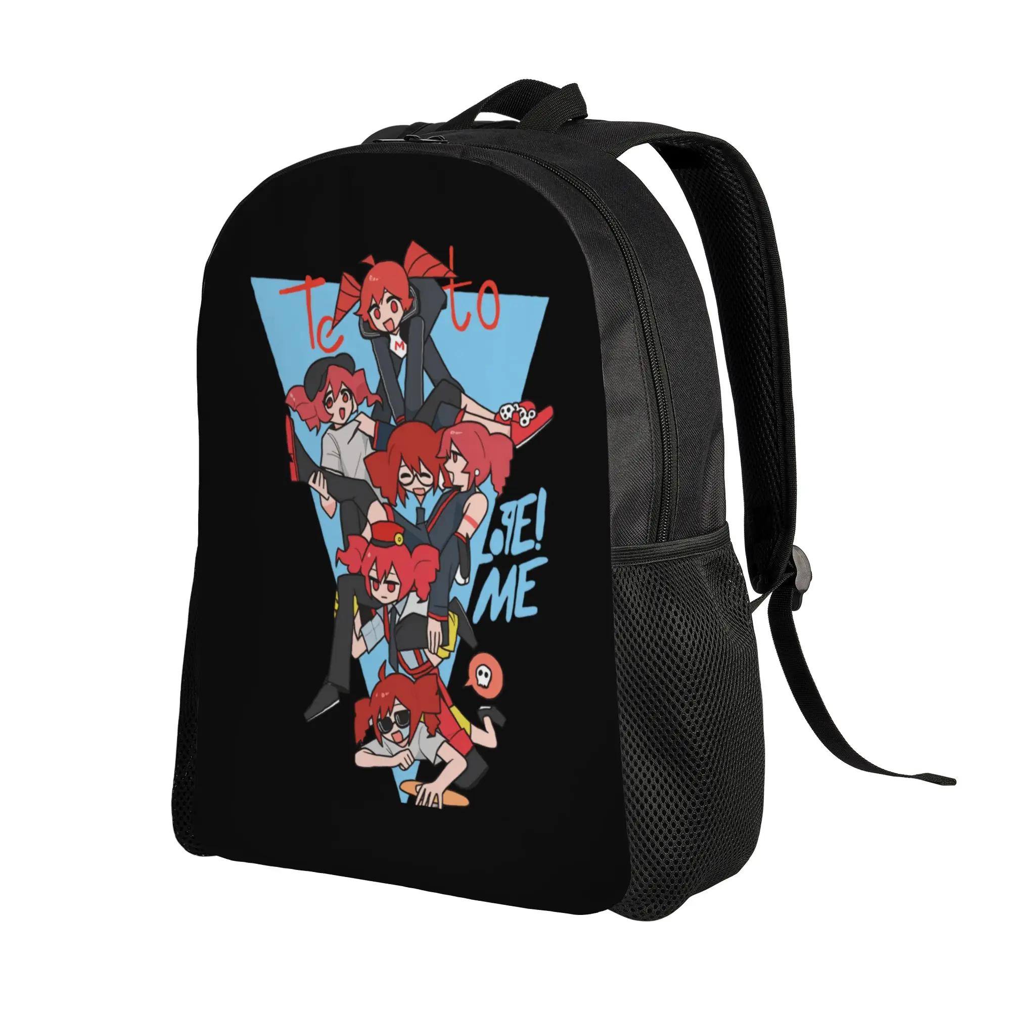 Kasane Teto Musician  Backpack Female  Big Backpacks Polyester Kawaii School Bags Daily Custom Rucksack