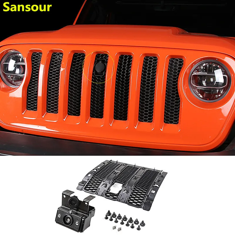 

Car Grilles Smart Locks Cover for Jeep Wrangler JL 2018 Car Hood Latch Catch Lock Kit for Jeep JL Wrangler Car Accessories