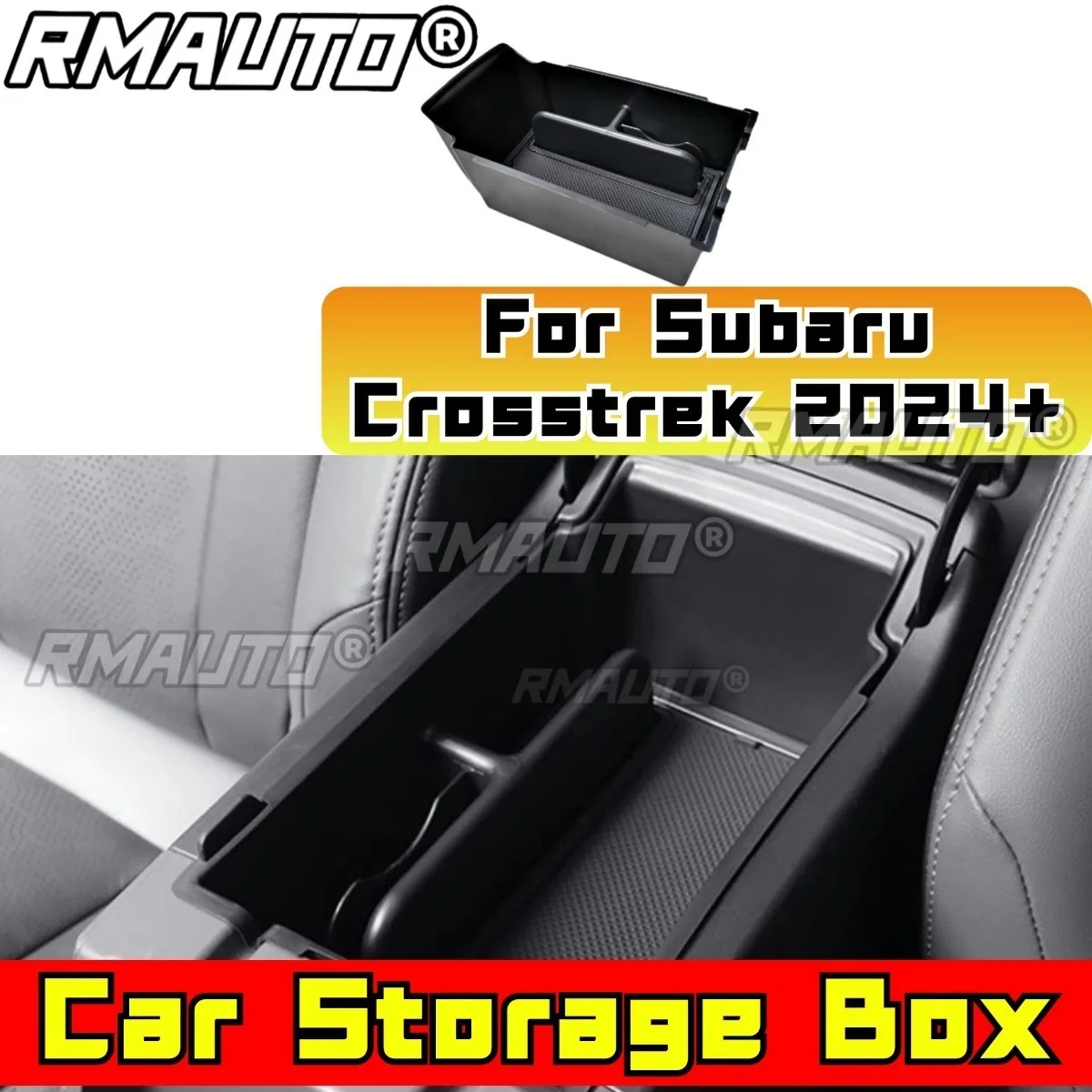 

Car Storage Box Armrest Box Storage Accessories For Subaru Crosstrek 2024+ Car Storage Body Kit Exterior Part