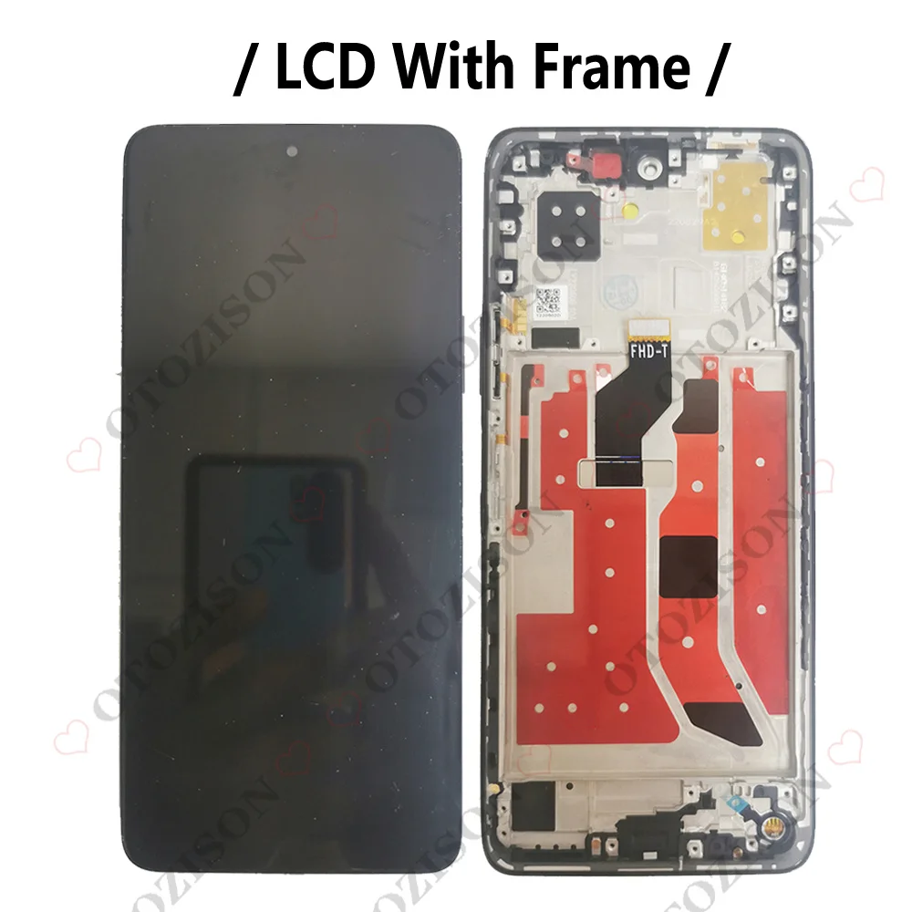 JLN-LX1 JLN-LX3 LCD For Huawei Nova 9 SE LCD With Frame Display Screen Touch Sensor Digitizer Assembly Nova9SE LCD Replacement