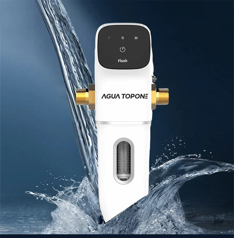 2025 Pre-Filter Water Purifier With Timed Self-Cleaning Whole-House 40 Nanometer Large Particle Sediment Filtration Pre-Filter
