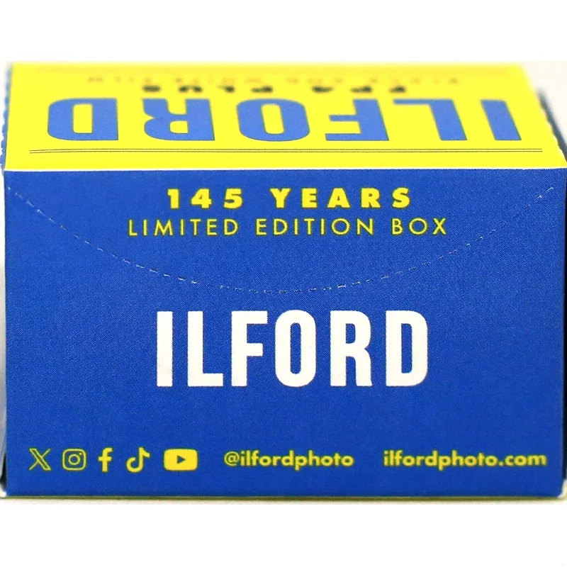 ILFORD FP4 PLUS 125  Black And White Film 1-10 Rolls 135 Vintage Edition For Kodak Fujifilm 135 Film Camera（Shelf life ：2028）
