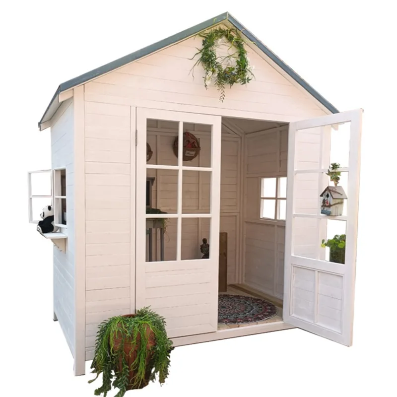 Preservative wood chalet garden famous outdoor assembly villa courtyard tea room habitable finished wood house
