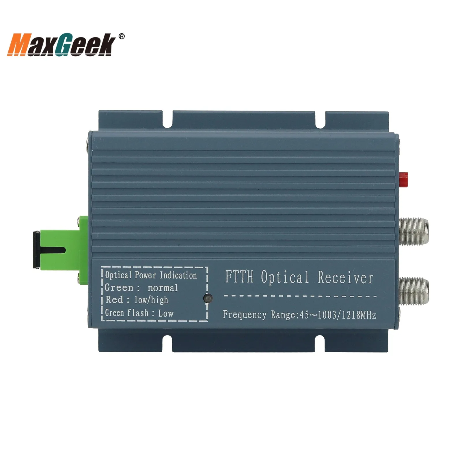 Maxgeek HENSURE OR31WD OR31/WD CATV Optical Receiver FTTH CATV High Level Receiver Optical Fiber WDM Device