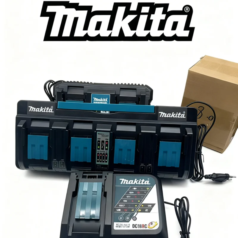 

Makita 3A Replacement Charger DC18RC Original 18V 14.4V Li-ion for BL1860B,BL1850B,BL1840,BL1830,BL1820,BL1415 fast charger