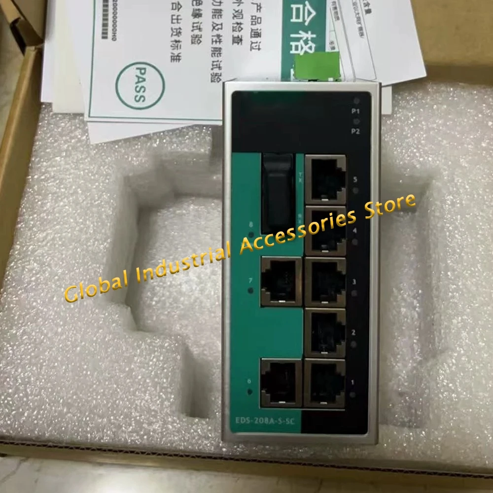 EDS-208A-S-SC 1-port 7-port Industrial Ethernet Switch