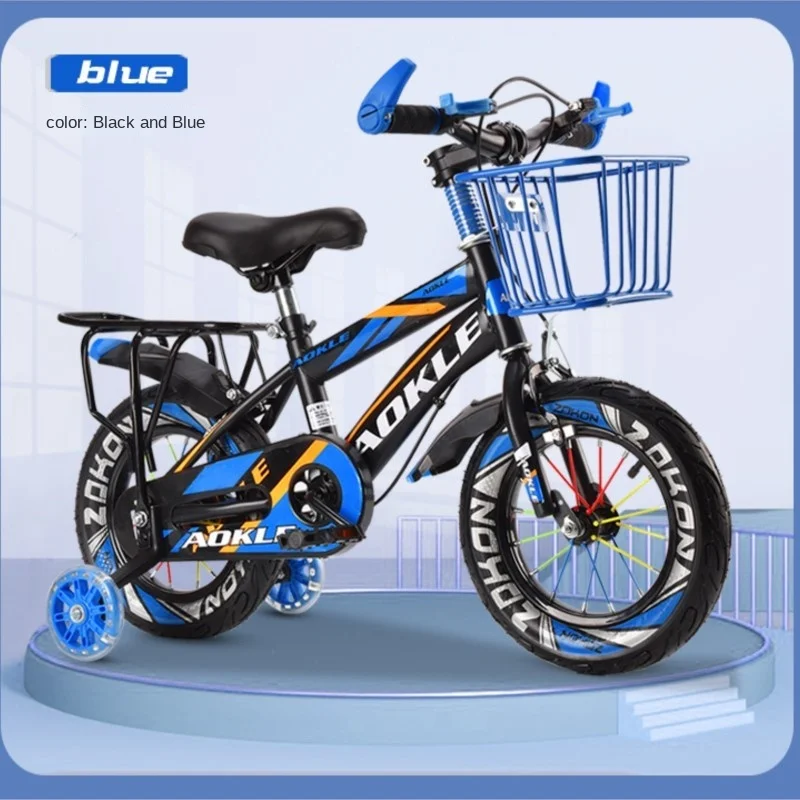 Chase Fashion Kids Bike Boys Baby Bike 2-10 Years Old Kids Bike Girls Regular Bike With Detachable Auxiliary Wheel  Bicicleta