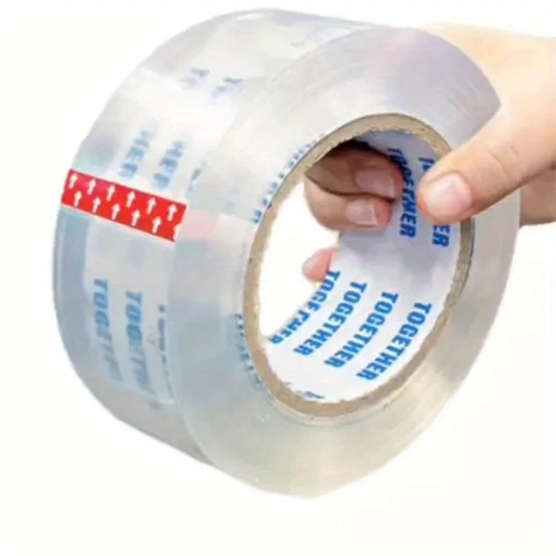 1 Rolle Verpackungsband, Versandband, Verpackungsband Rolle Transparentes Verpackungsband Mobiles Klebeband